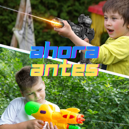 🔫 Pistola de Agua Eléctrica Automática SPLASH™ - ¡Disparo Rápido y Recargable!⭐⭐⭐⭐⭐ (Basado en 150+ Reseñas)