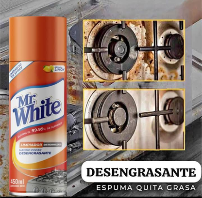 Mister White 3 en 1 – Limpieza Total para Baño, Cocina y Todo tu Hogar