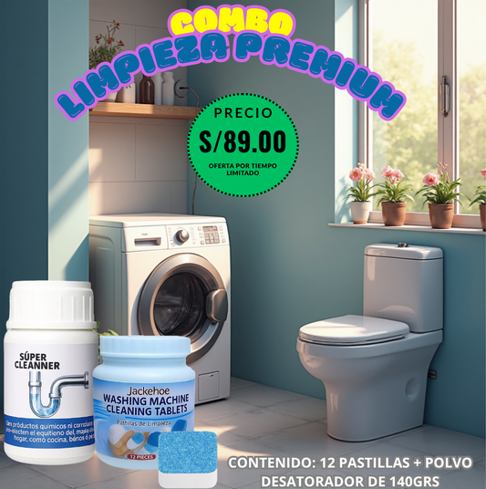 COMBO DE LIMPIEZA PREMIUM
