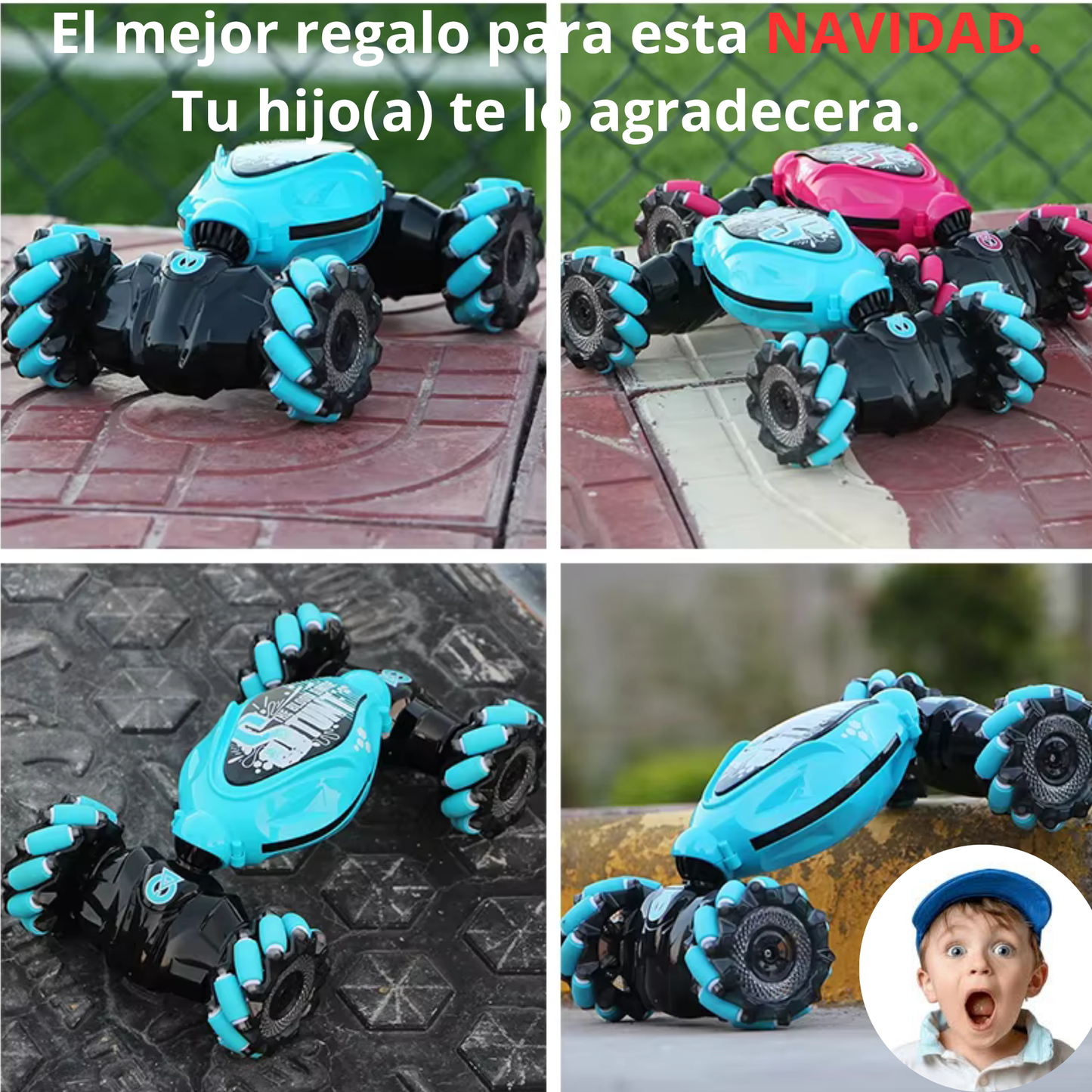 Carro acrobático Stunt Car 360°