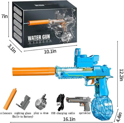 🔫 Pistola de Agua Eléctrica Automática SPLASH™ - ¡Disparo Rápido y Recargable!⭐⭐⭐⭐⭐ (Basado en 150+ Reseñas)